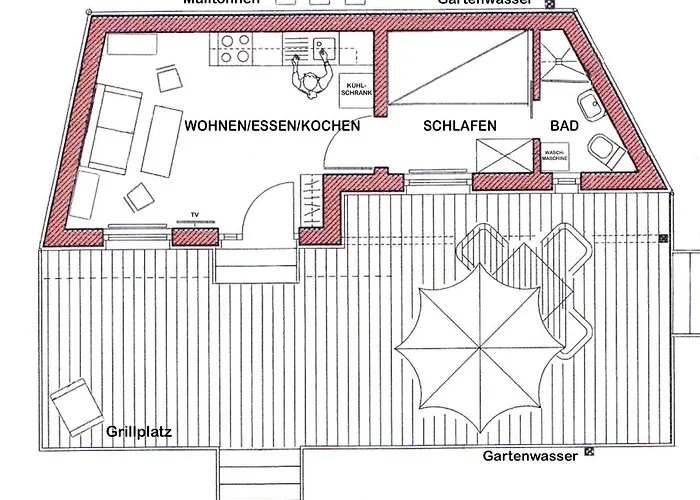 Dom wakacyjny Manoury Am Klosterbrunnen *